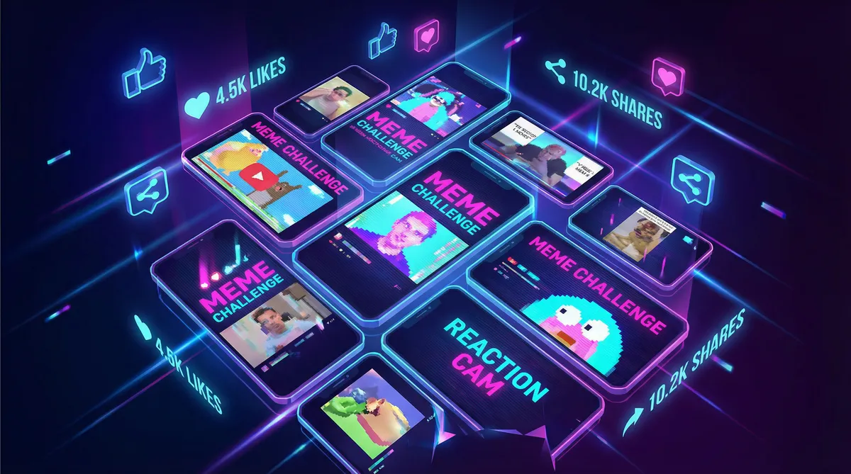 腿张大点就能吃扇贝软件下载 热梗挑战活动 - 用户二次创作展示